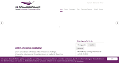 Desktop Screenshot of dr-thomasfleischmann.de